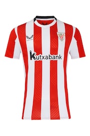 Castore Red Kids Athletic Bilbao Home Shirt 2024-25 - Image 3 of 3