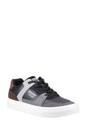 JACK & JONES Black Barton Combo Trainers - Image 2 of 3