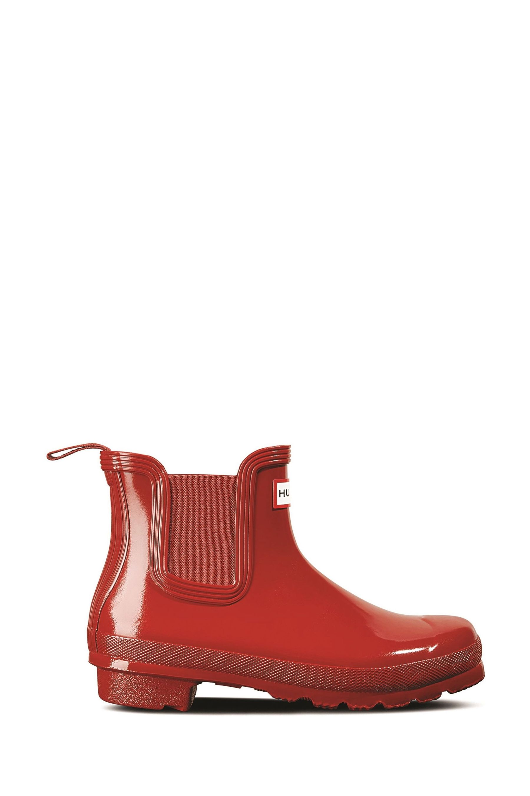 Buy Hunter Womens Red Original Chelsea Gloss Boots from the Next UK online shop