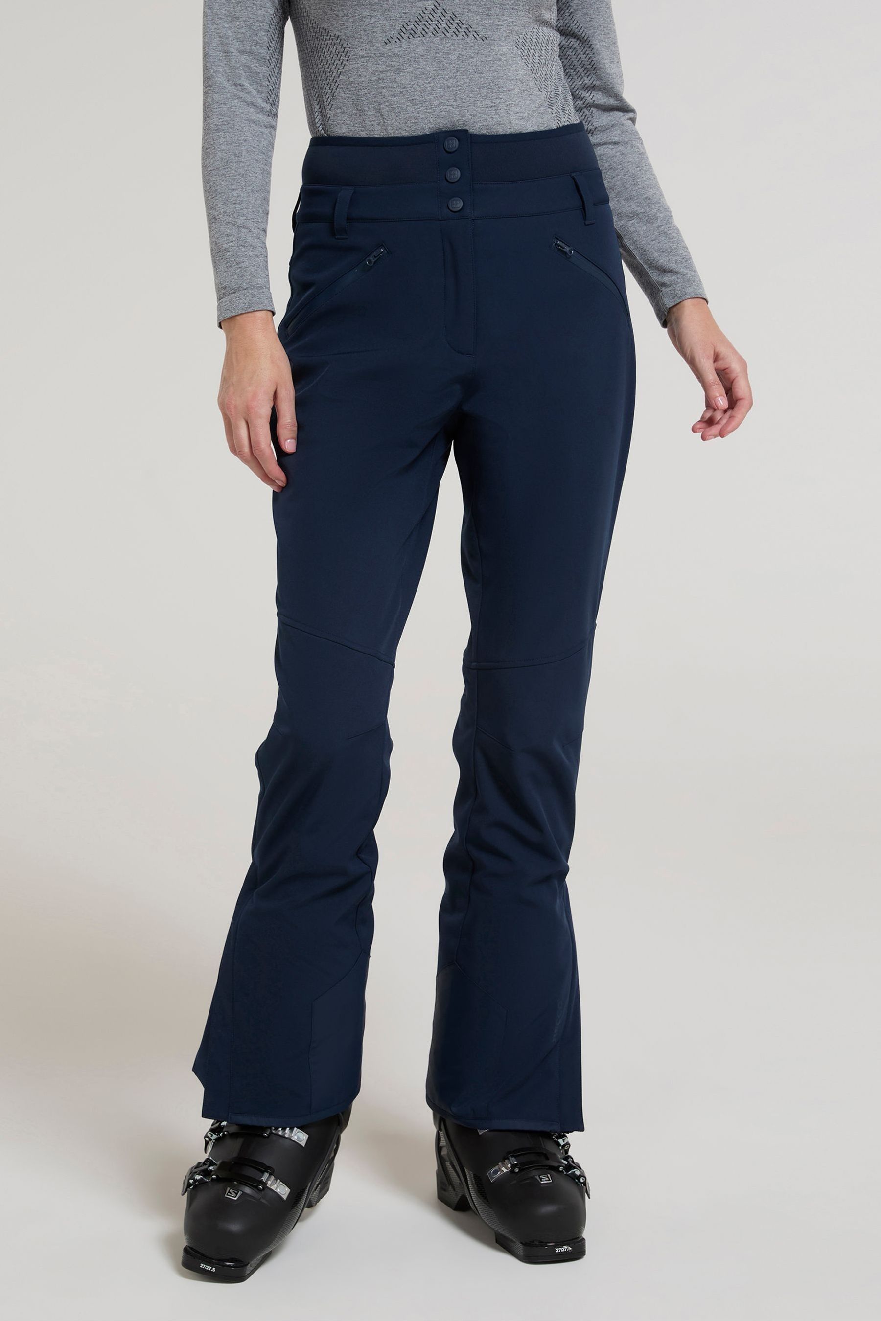 Buy Mountain Warehouse Blue Womens Avalanche High Waisted Slim Fit Ski Trousers from Next Malta