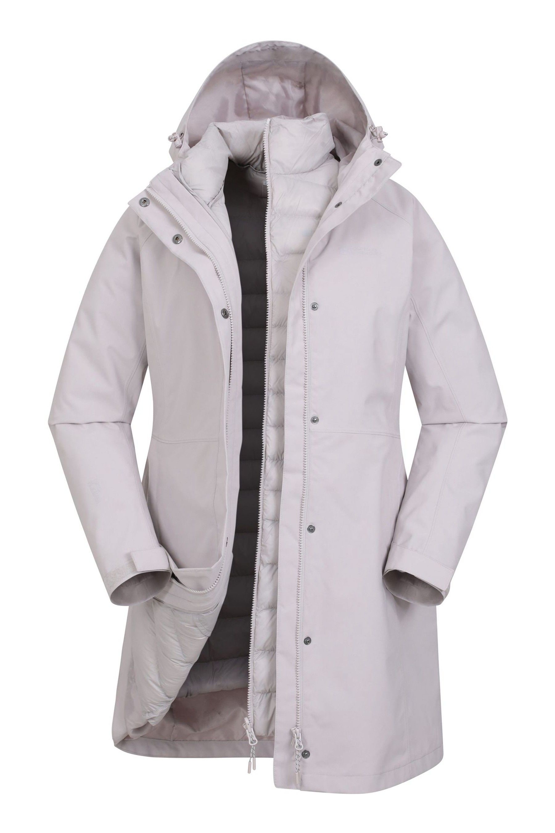 Mountain warehouse alaskan womens 3 in 1 long jacket shop