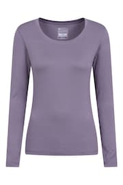 Mountain Warehouse Purple Womens Keep The Heat Thermal Top - Image 5 of 9