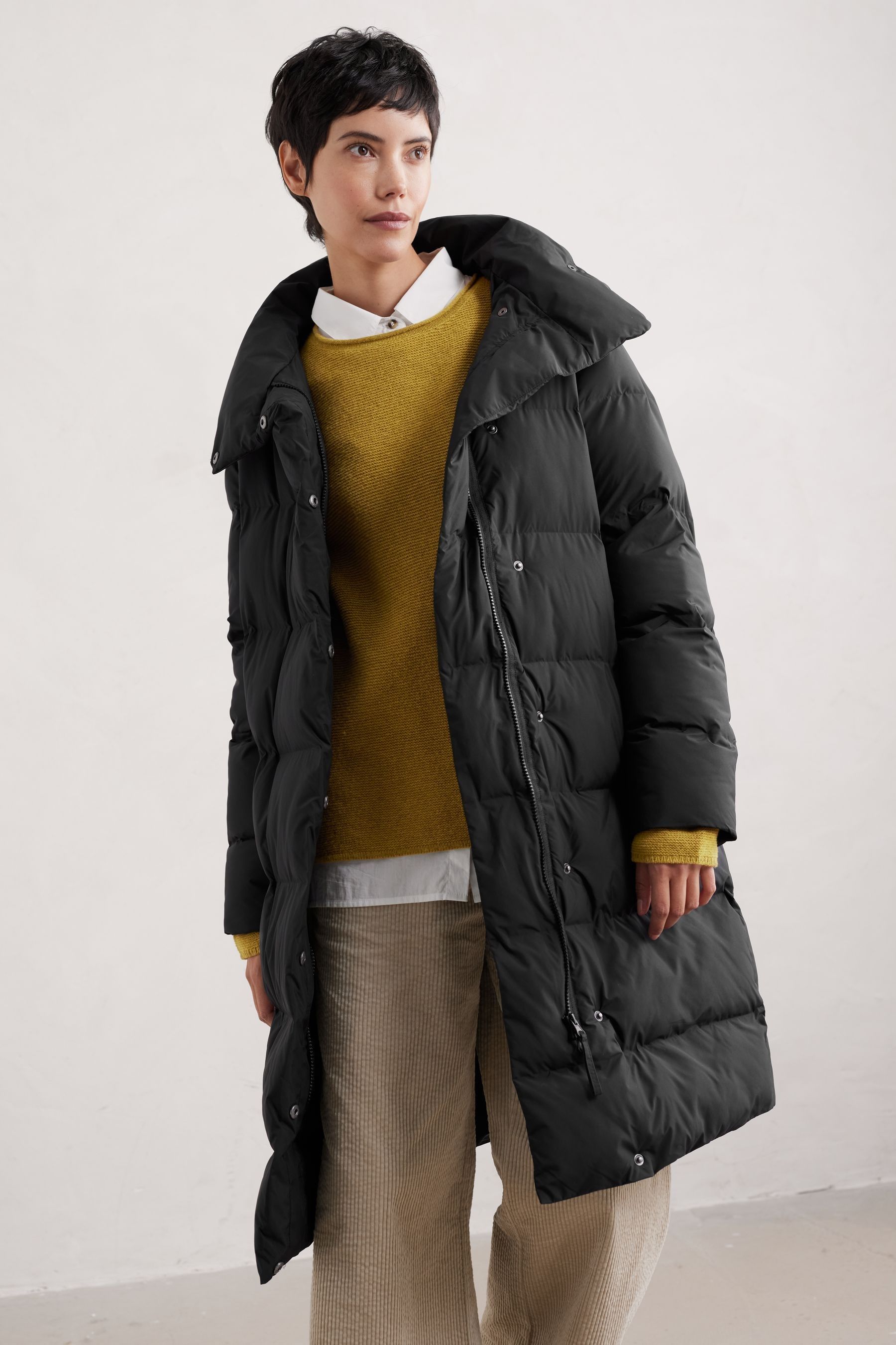 Tall waterproof coat top