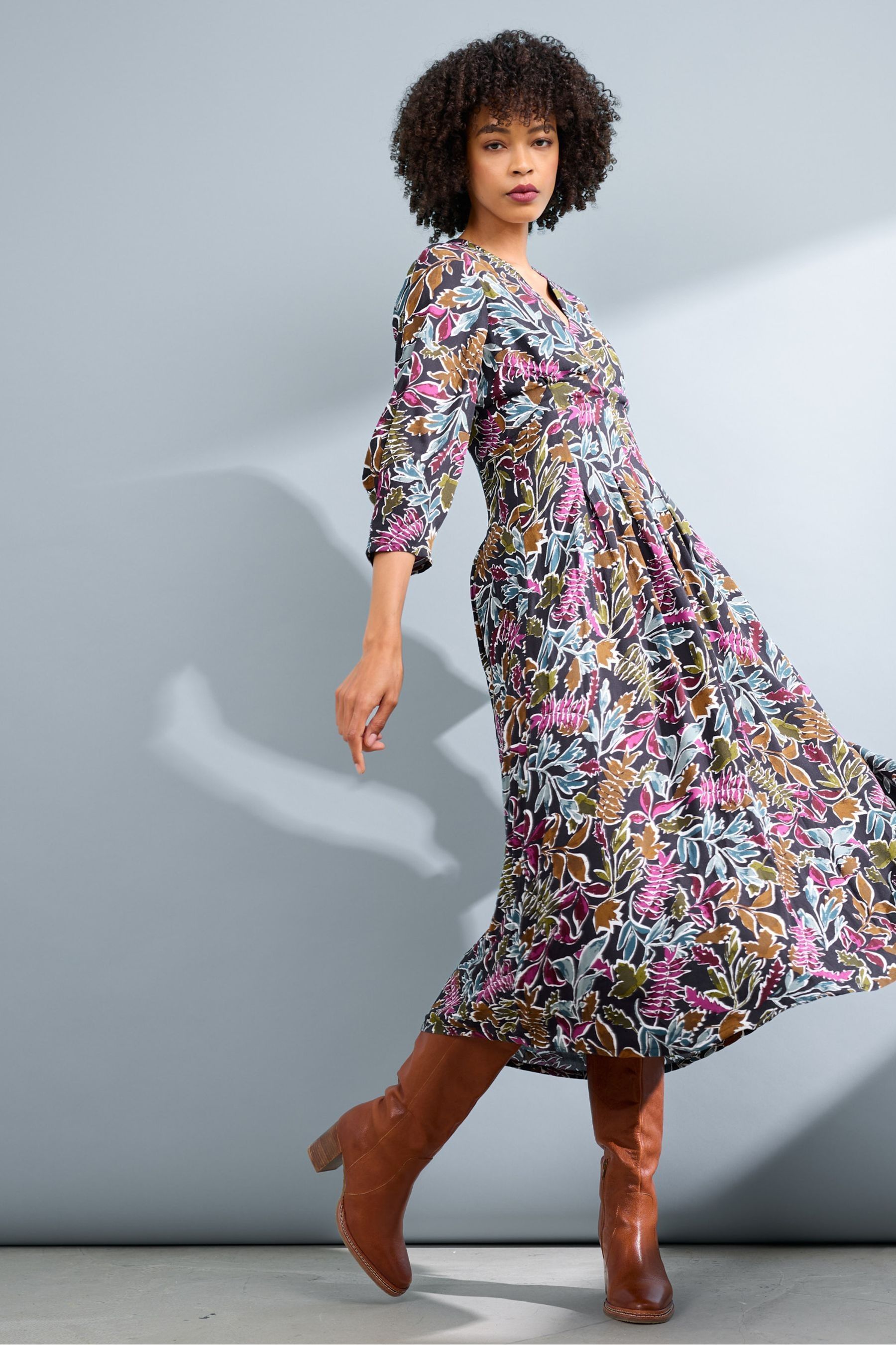 Buy Seasalt Cornwall Black Etta Dress from Next Poland