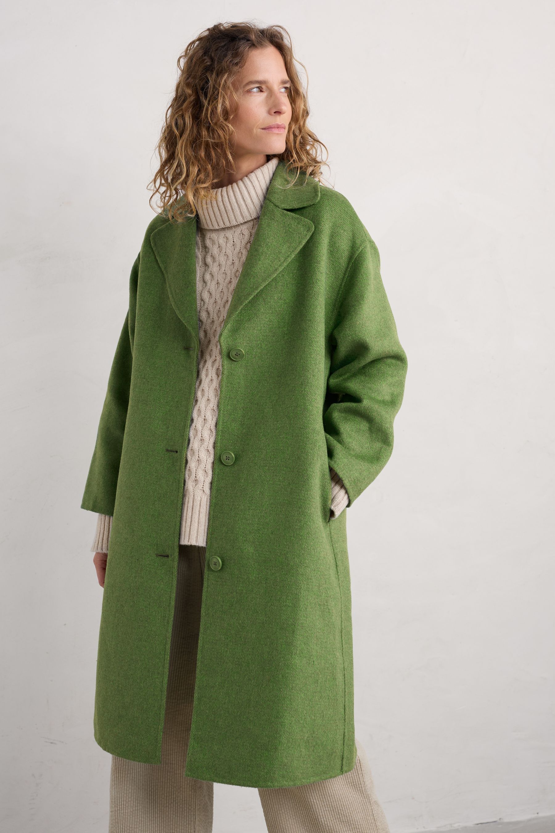 Seasalt green coat hotsell