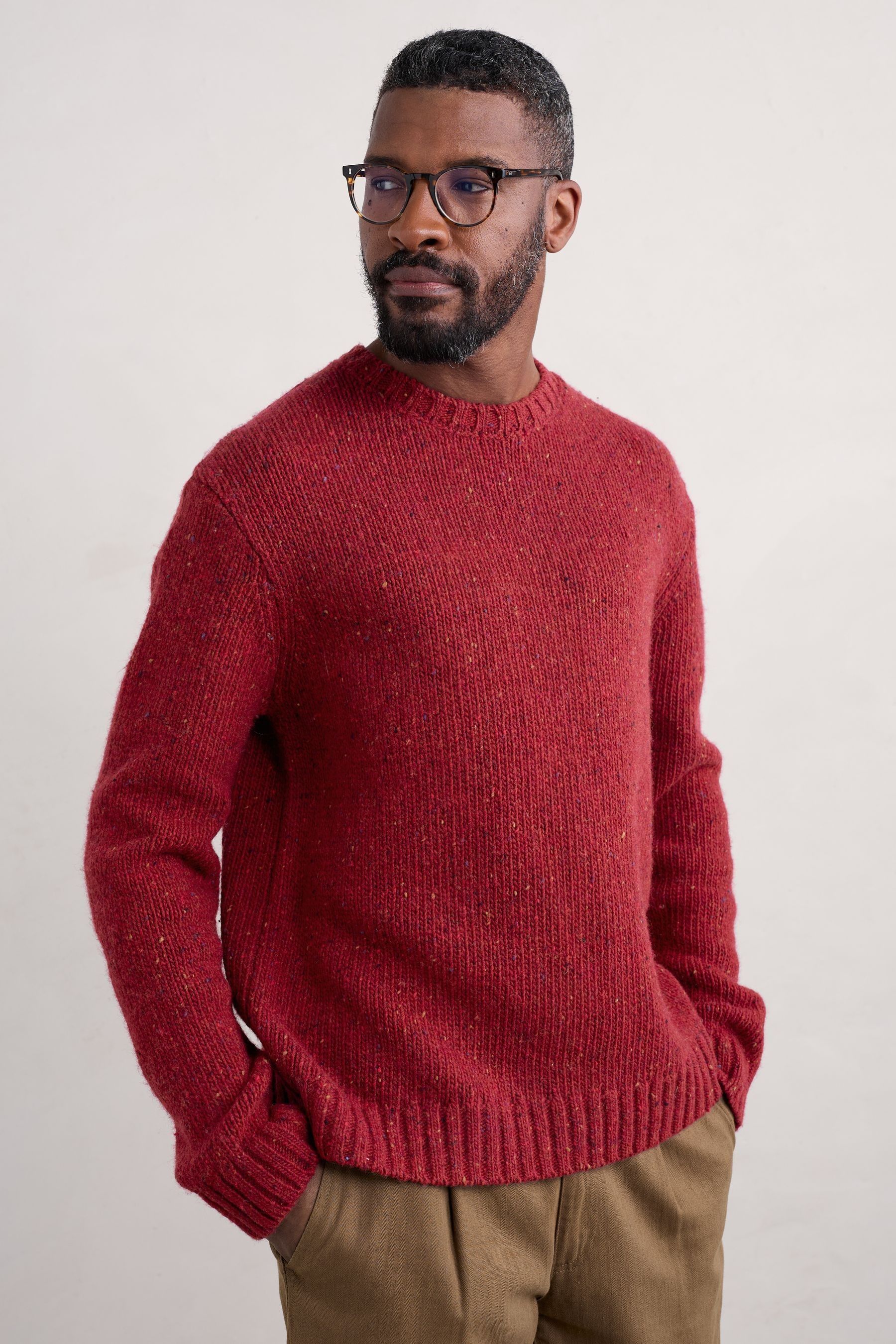 Buy Seasalt Cornwall Red Mens Bizen Jumper from the Next UK online shop
