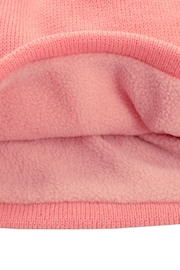 Calvin Klein Golf Orange El Paso Bobble Beanie - Image 6 of 6