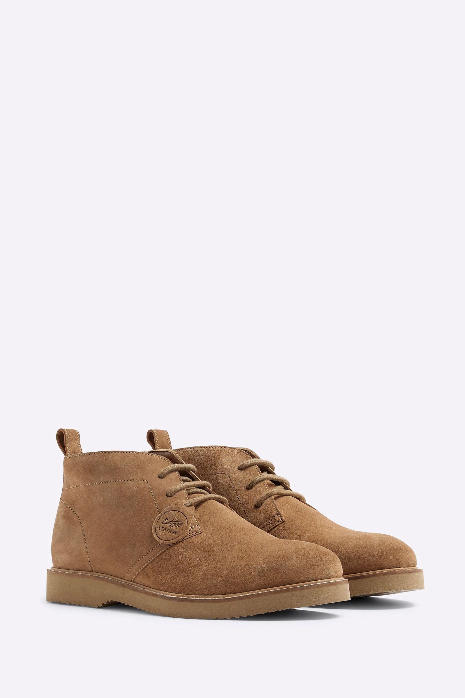 River island mens chukka boots top