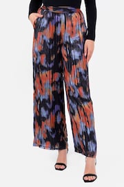 Lovedrobe Blue Wide Leg Printed Trousers - Image 3 of 6