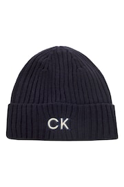 Calvin Klein Golf Ribbed Knit Beanie - Image 3 of 6