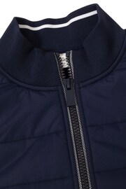 Calvin Klein Golf Blue Baylor Creek Hybrid Half Zip Jacket - Image 7 of 9