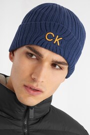 Calvin Klein Golf Ribbed Knit Beanie - Image 1 of 6