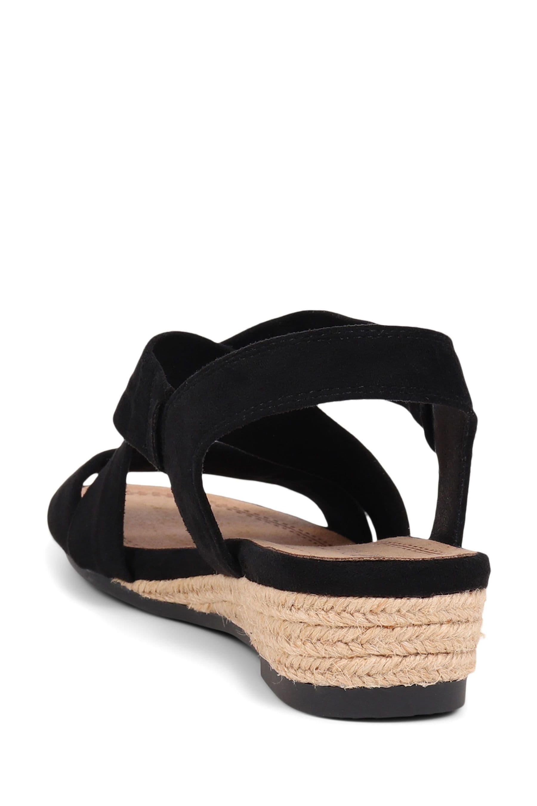 Buy Pavers Black Slip On Wedge Sandals from Next Austria