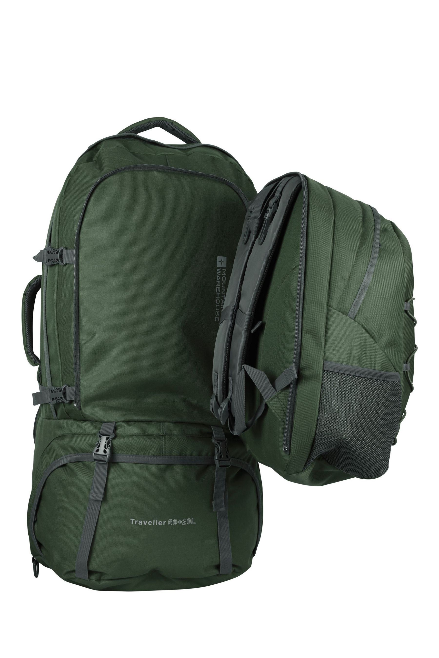 Buy Mountain Warehouse Green Traveller 60 20 Litre Rucksack from Next Canada