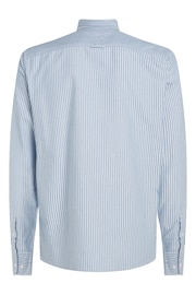 Tommy Hilfiger Blue Heritage Oxford Shirt - Image 3 of 5