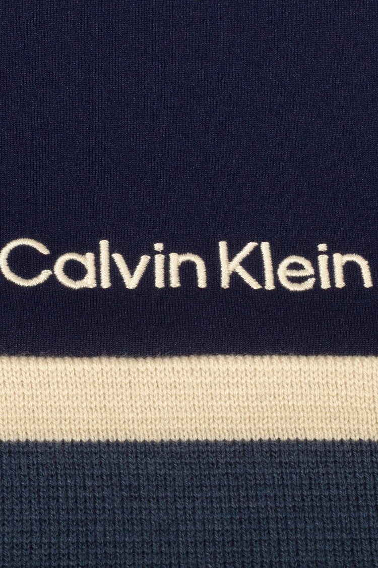 Calvin Klein Golf Blue Padera Hybrid Sweater - Image 8 of 8