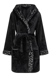 Ann Summers Black Signature Sparkle Fluffy Robe - Image 5 of 5