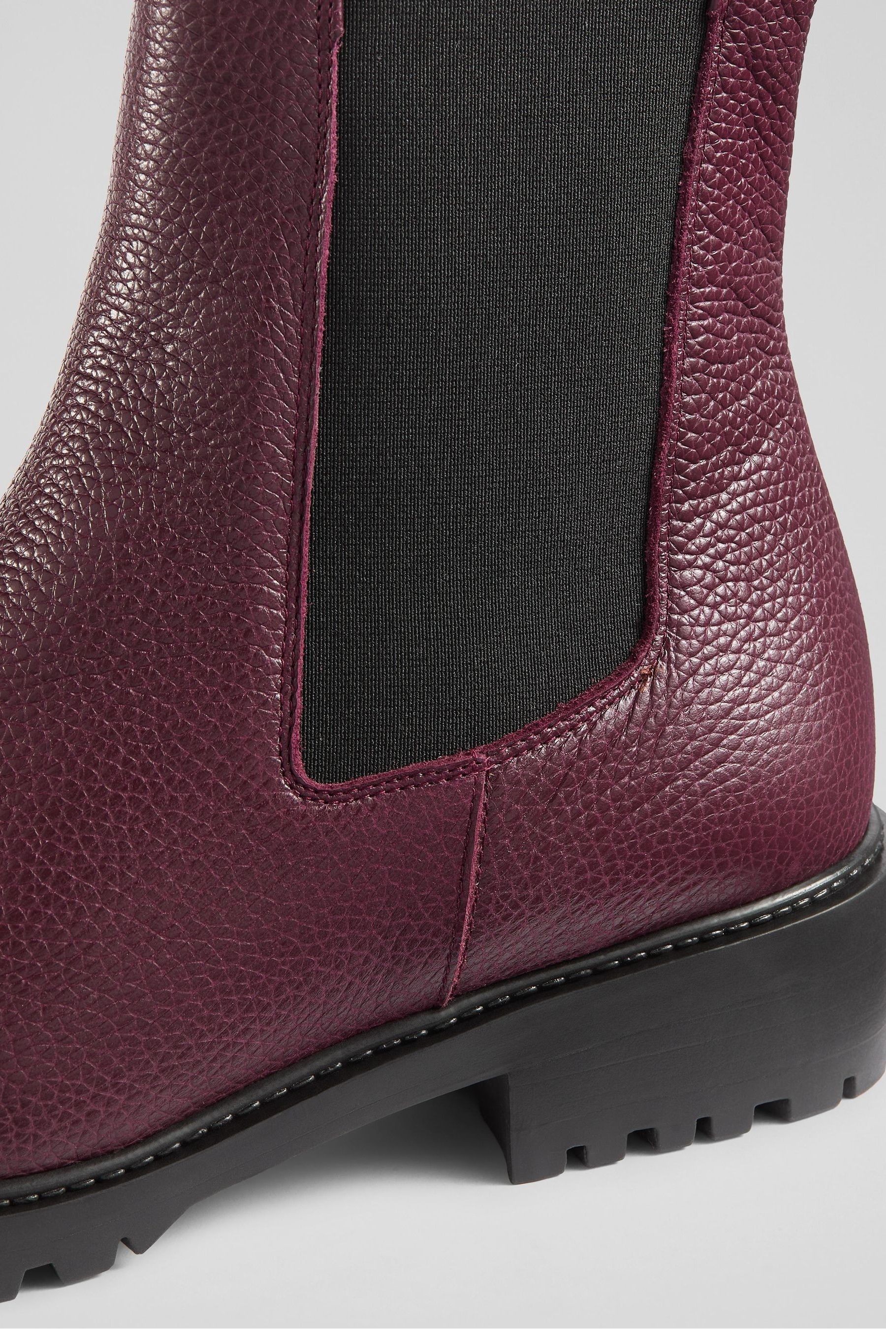 Buy LK Bennett Wine Red Cadea Casual Tread Sole Boots from the Next UK online shop
