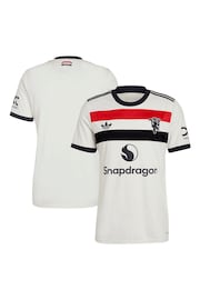 adidas White Manchester United Third Shirt 2024-25 - Image 3 of 5