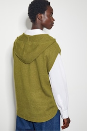 Monsoon Hooded V-Neck Sweater Vest - Image 3 of 4