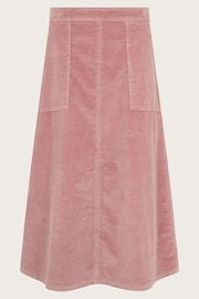 Monsoon Pink Malika Cord Midi Skirt - Image 5 of 5