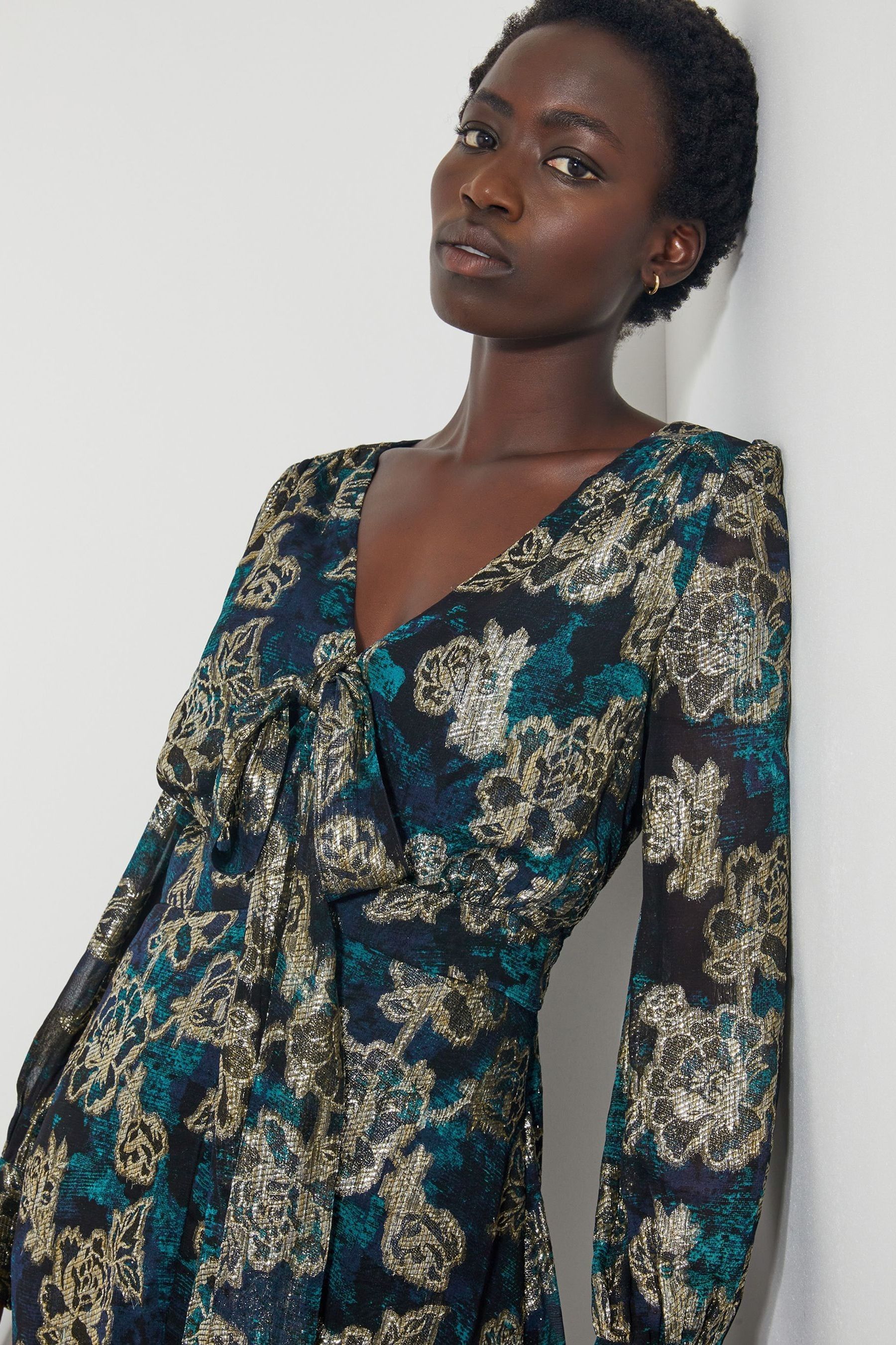 Buy Monsoon Tora Foil Floral Maxi Dress Next Ukraine