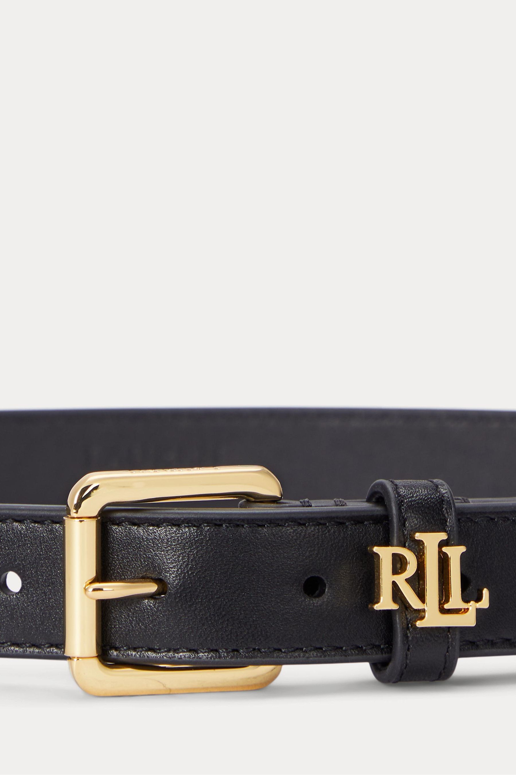 Buy Lauren Ralph Lauren Smooth Leather Logo Belt from the Next UK online shop