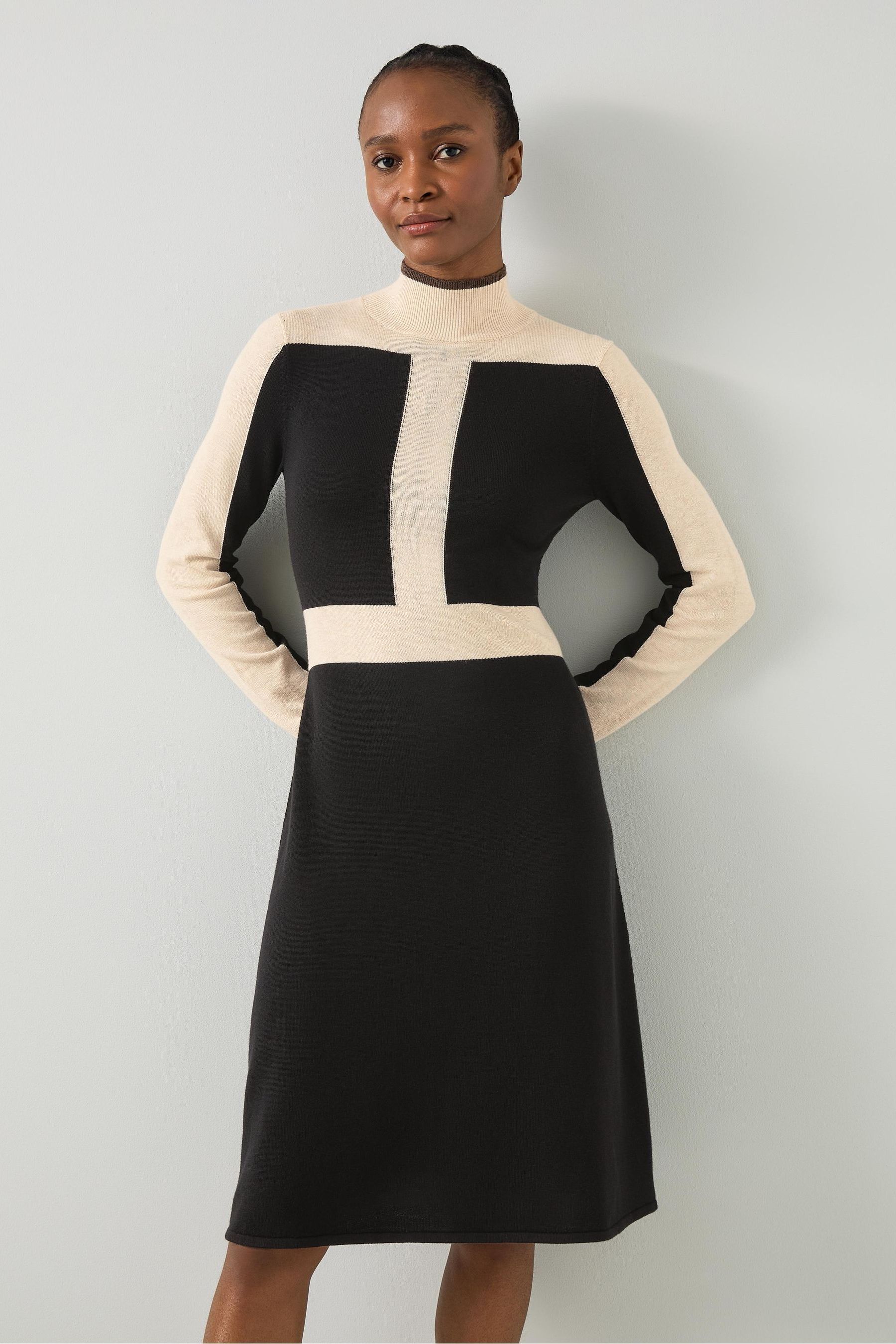 Lk bennett black dress cheap