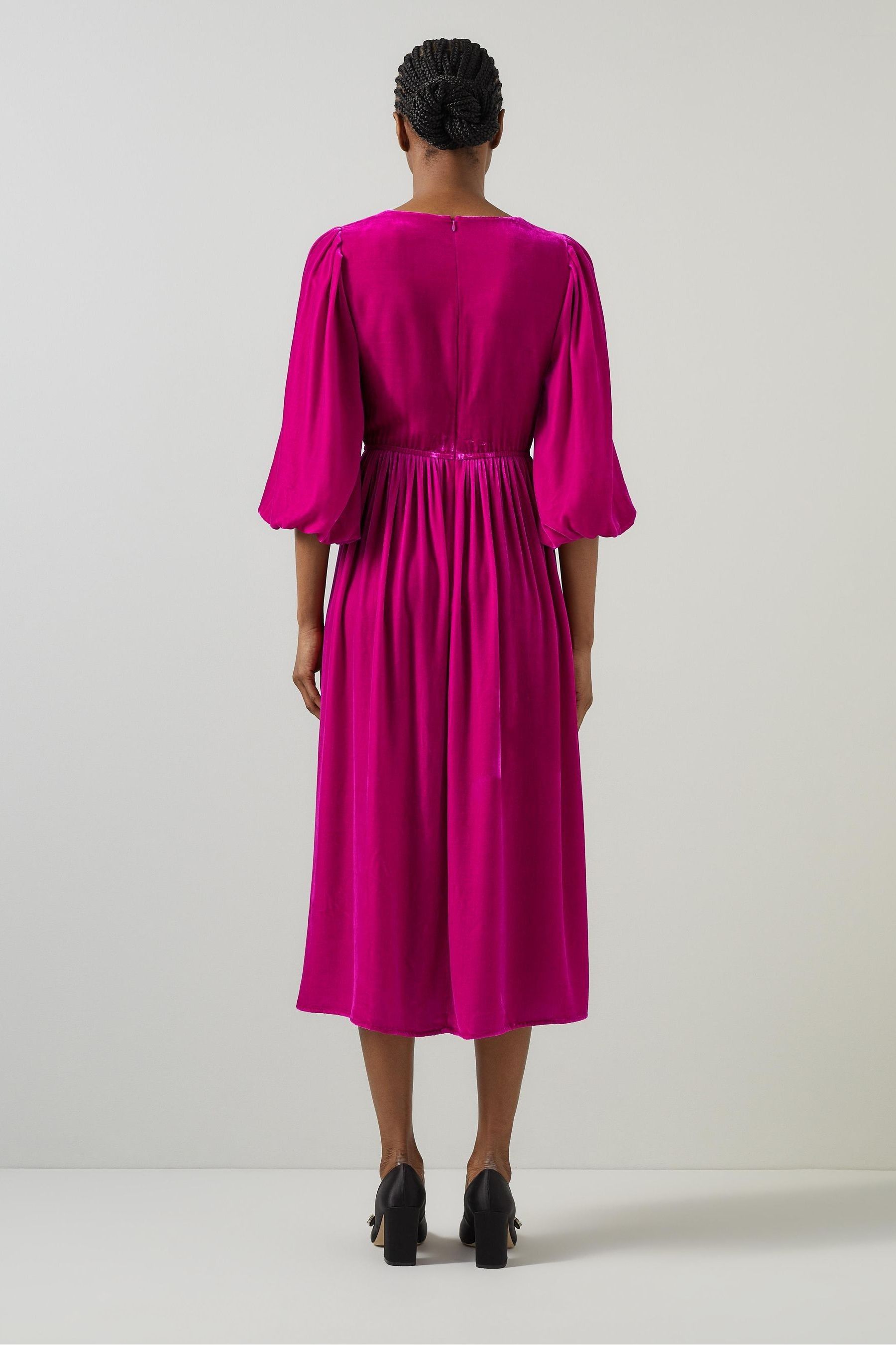 Next magenta dress cheap