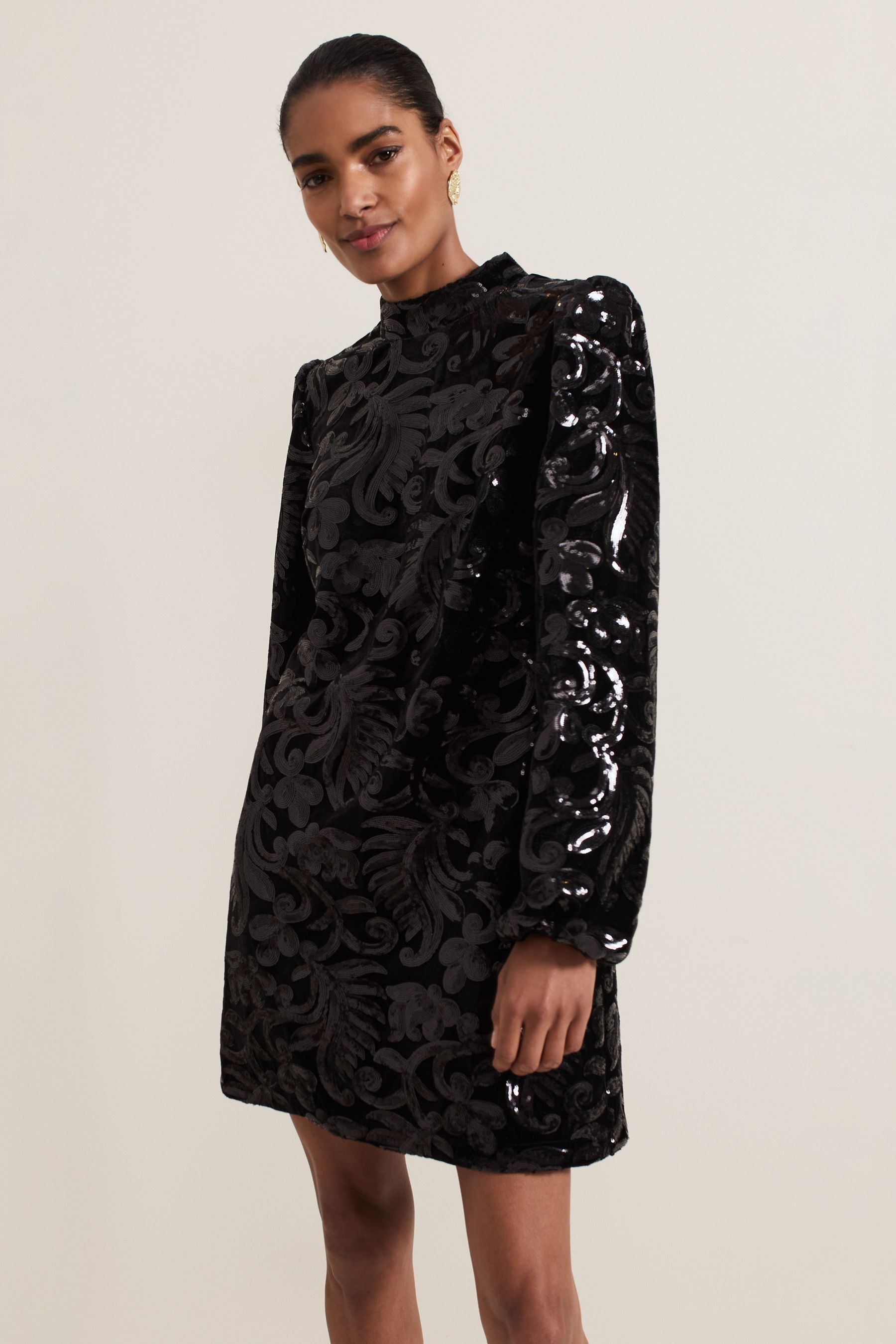 Buy Phase Eight Black Trudy Black Dress from the Next UK online shop