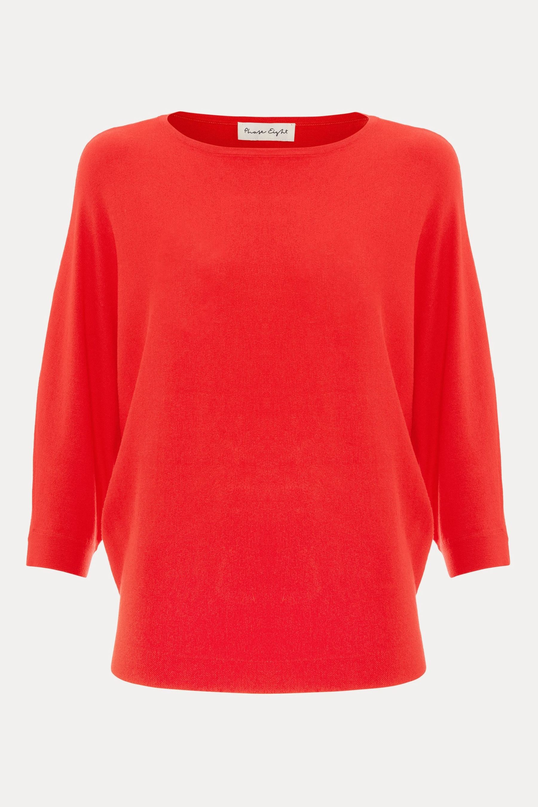 Buy Phase Eight Light Red Cristine Knit Jumper from the Next UK online shop