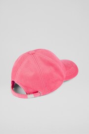 LK Bennett Pink Delaney Pink Classic Cap - Image 2 of 2