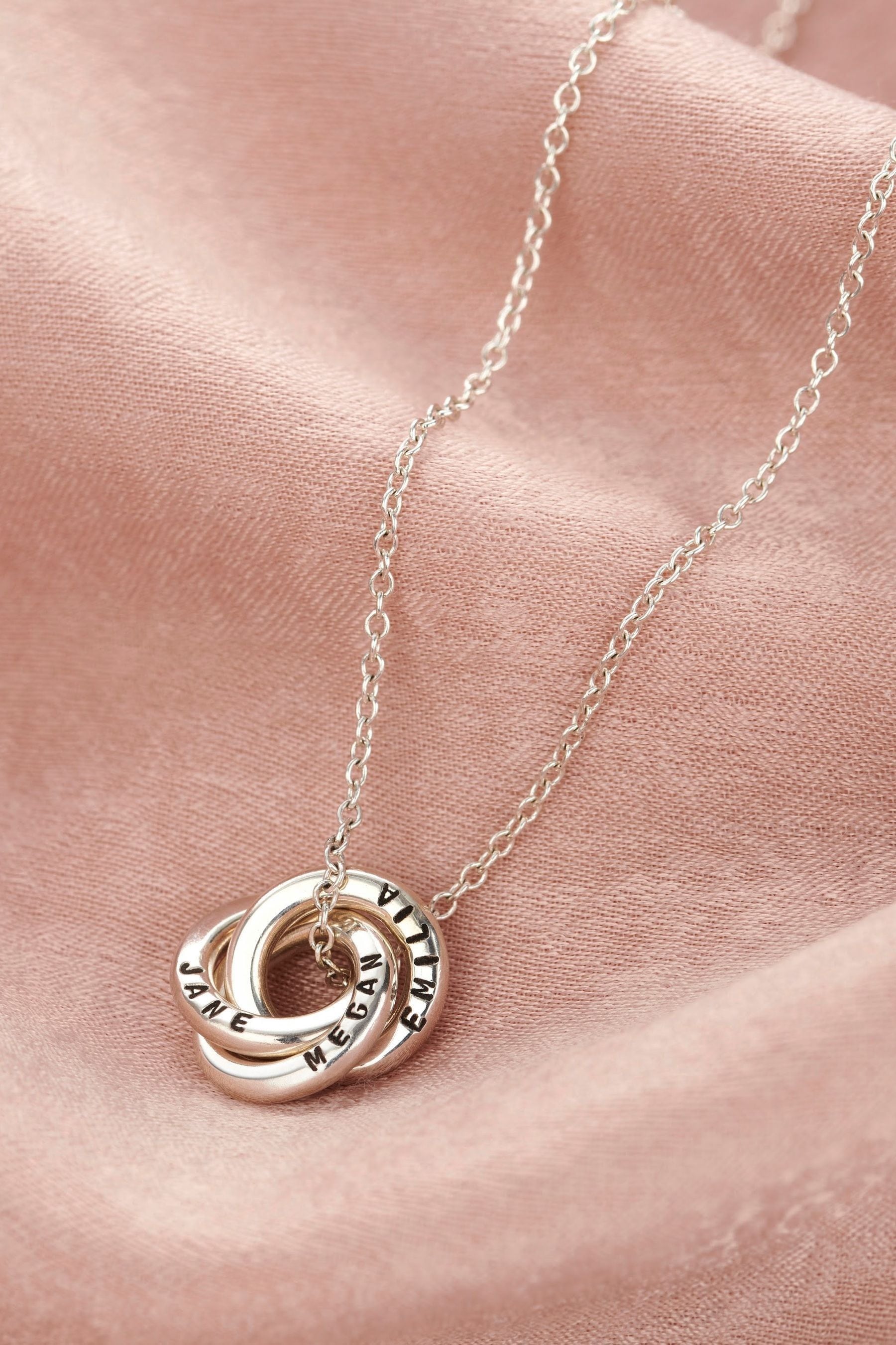 Next personalised necklace top