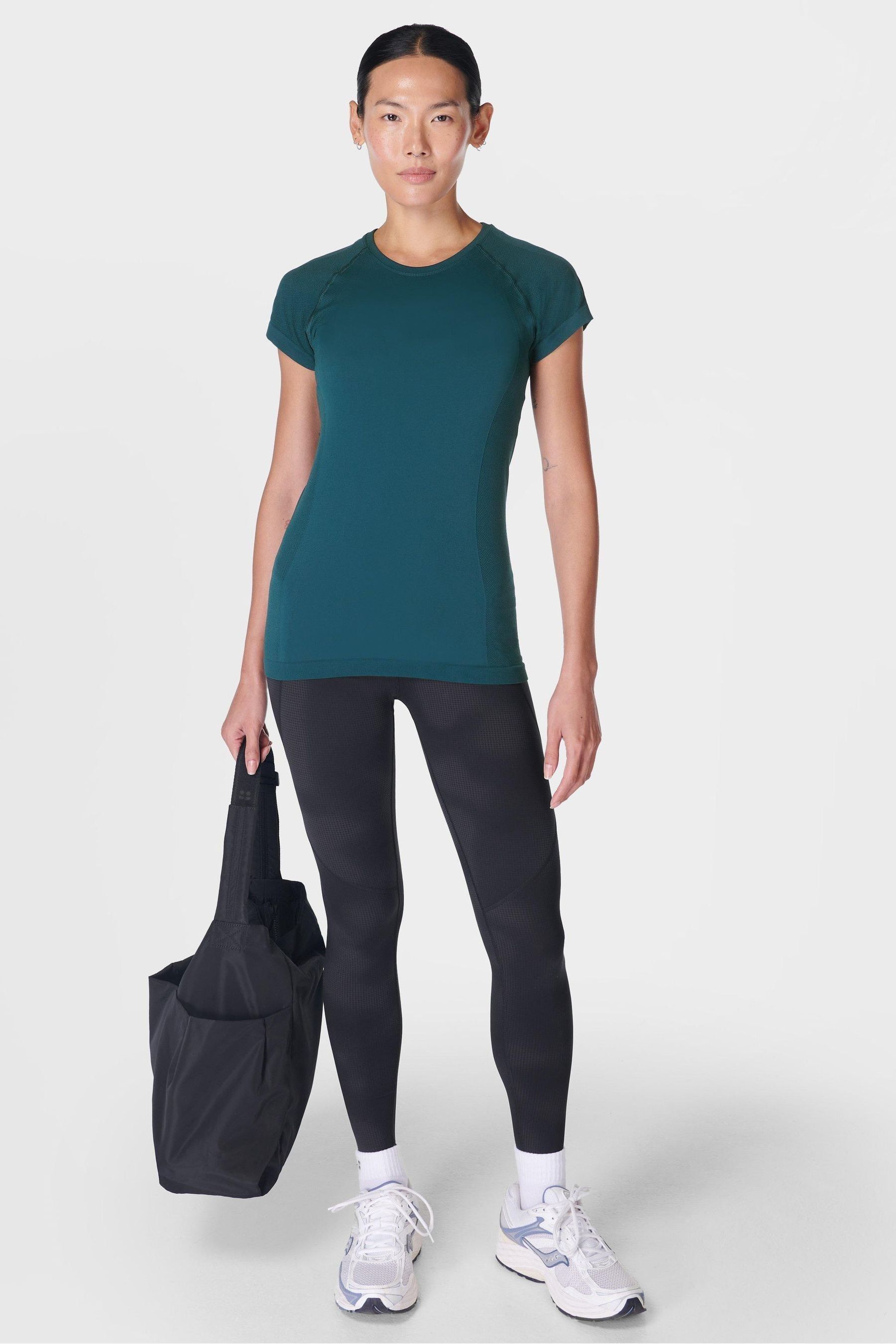 Buy Sweaty Betty Neon Green Athlete Seamless Workout T Shirt from Next USA