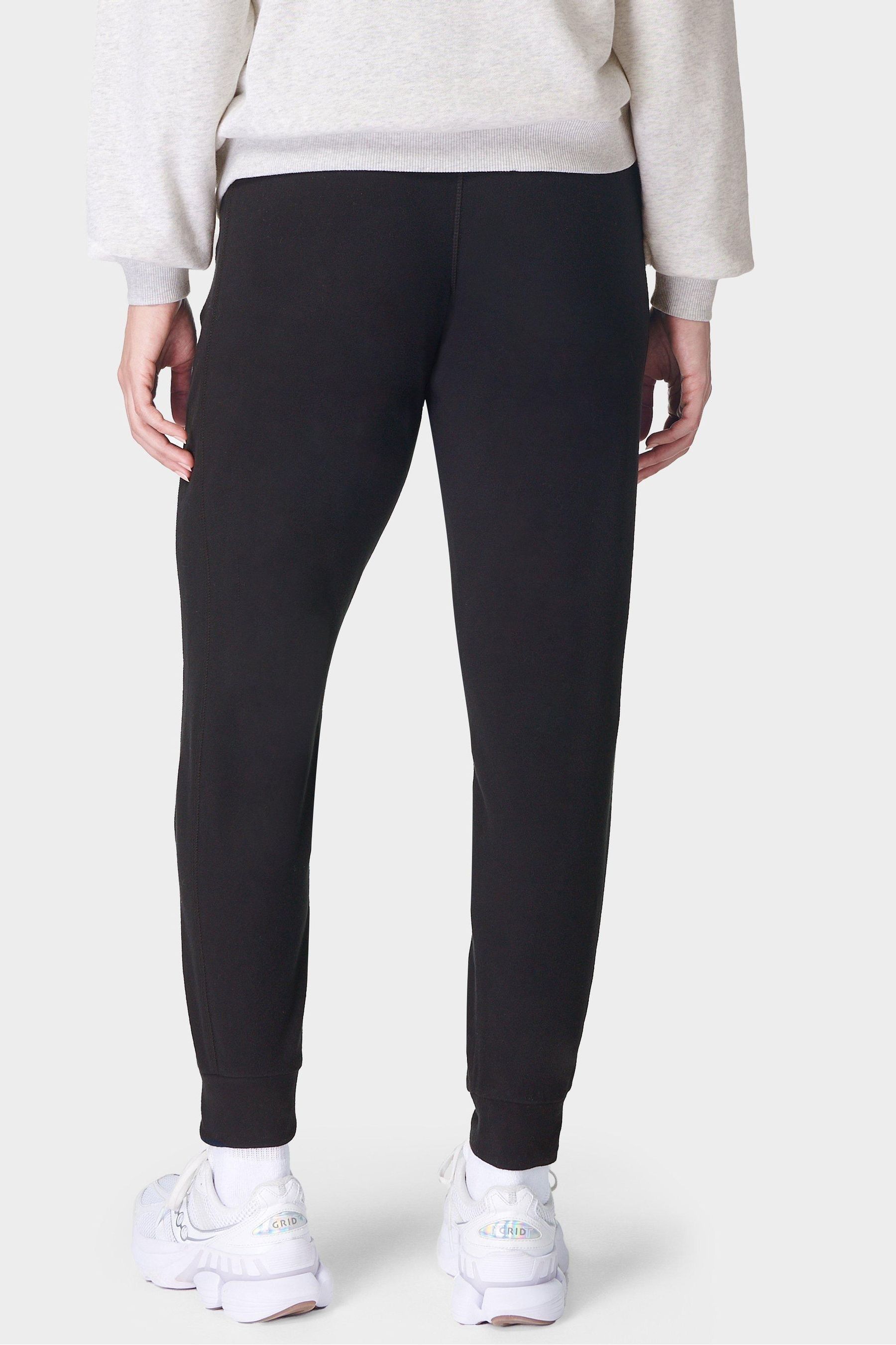 Buy Sweaty Betty Black 29 inch inside seam Luxe Fleece Joggers from Next France