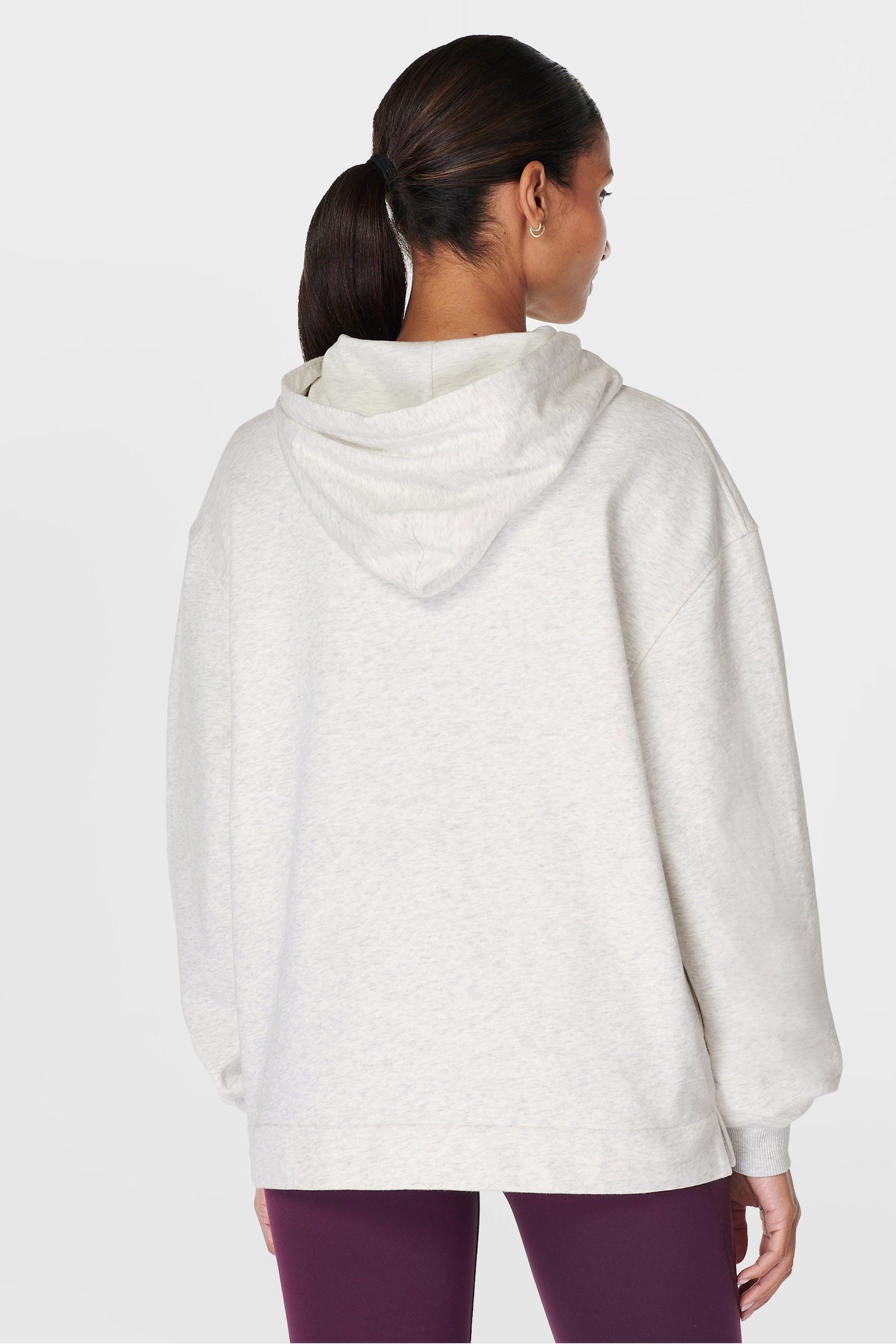 Sweaty betty grey hoodie top