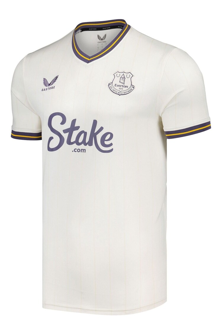 Castore White Everton Third Replica Shirt 2024-25 - Image 3 of 3