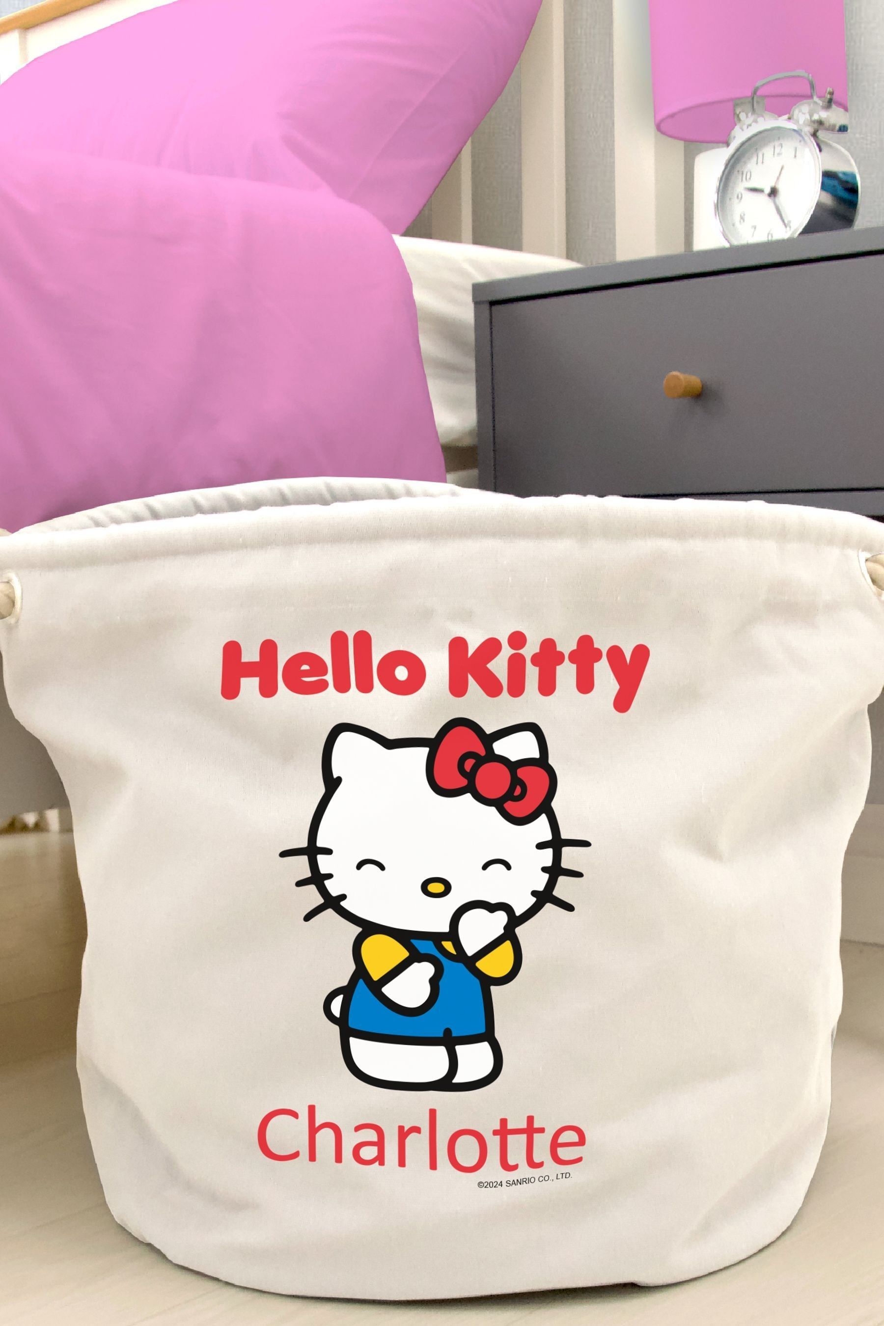 Buy 100 Cotton Personalised Hello Kitty Storage Bag by Character World from the Next UK online shop