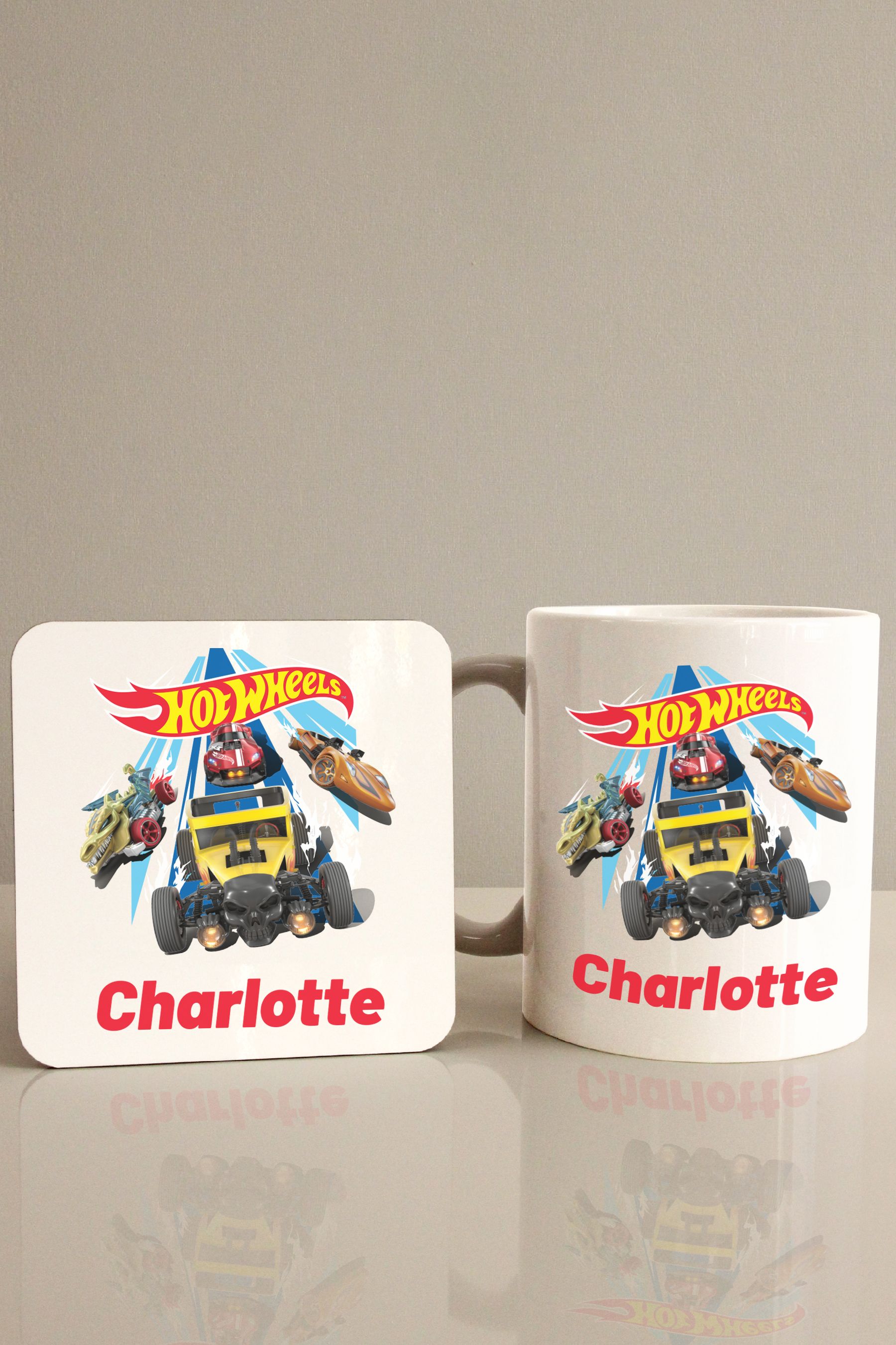 Buy Personalised Hot Wheels Mug by Character World from the Next UK online shop