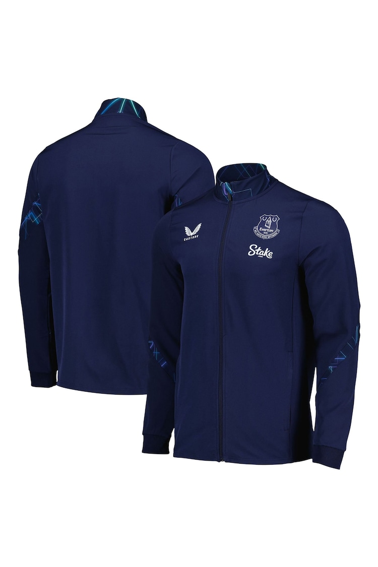 Castore Blue Everton Third Matchday Anthem Jacket - Image 1 of 1