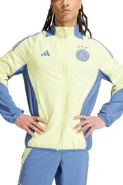 adidas Yellow Ajax Training Presentation Jacket - Image 1 of 4