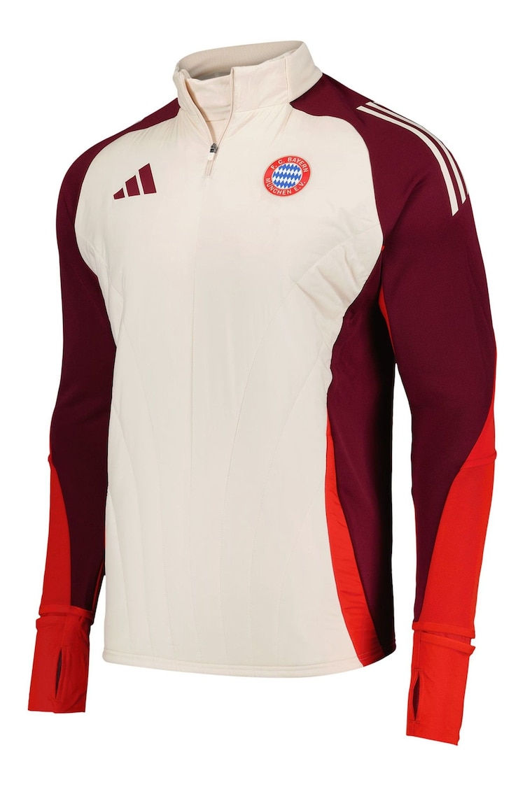 adidas Brown FC Bayern European Training Rain Jacket - Image 2 of 3