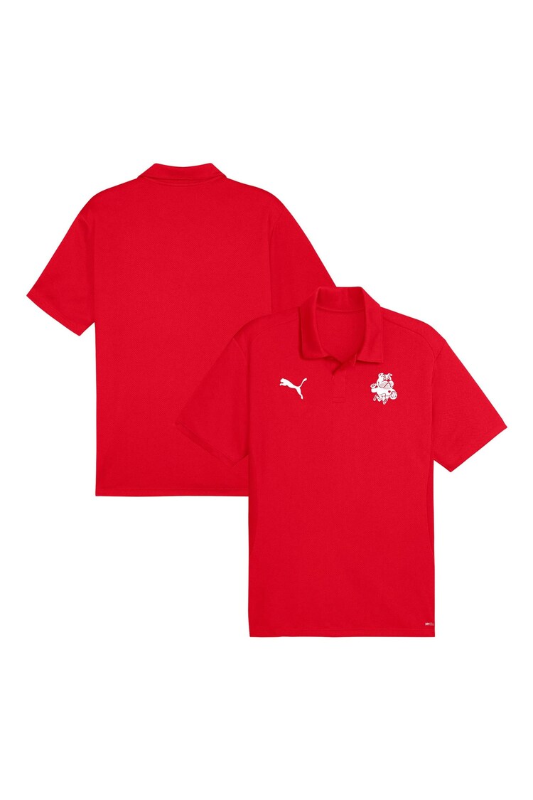 Puma Red Barnsley Training Polo Shirt - Image 1 of 3