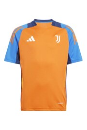 adidas Orange Kids Juventus Training Jersey - Image 2 of 3