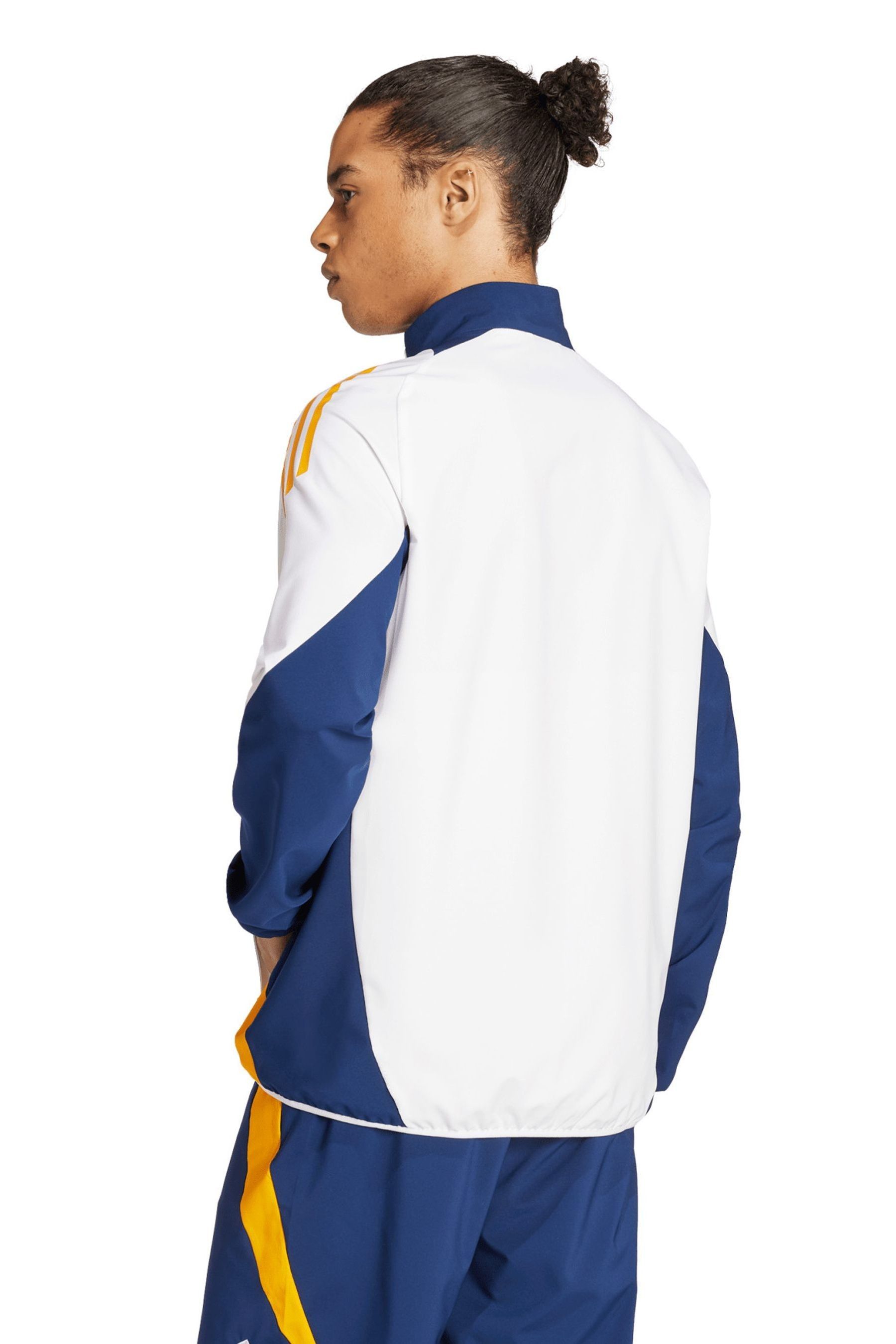 Real madrid jacket white sale