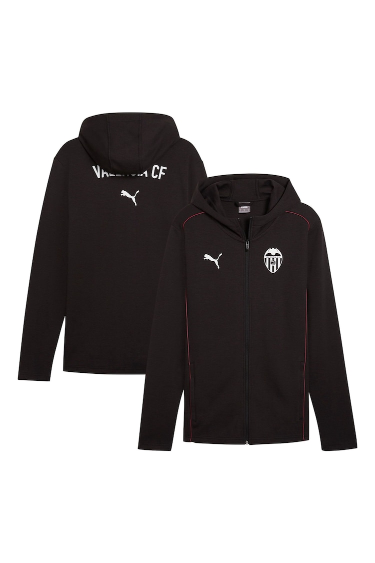 Puma Black Valencia Casuals Hooded Jacket - Image 5 of 5