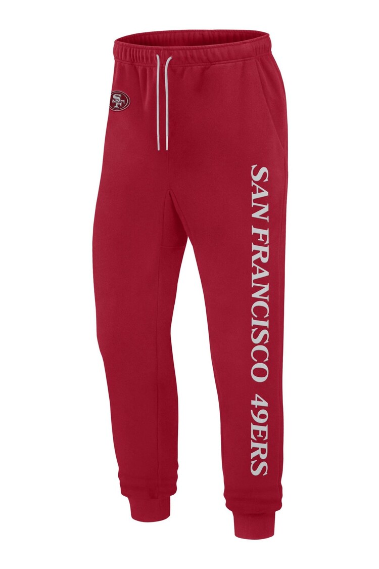 Fanatics Red NFL San Francisco 49ers Elements Fleece Sweatpants - Image 3 of 3