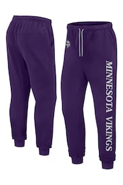 Fanatics Purple NFL Minnesota Vikings Elements Fleece Joggers - Image 1 of 3