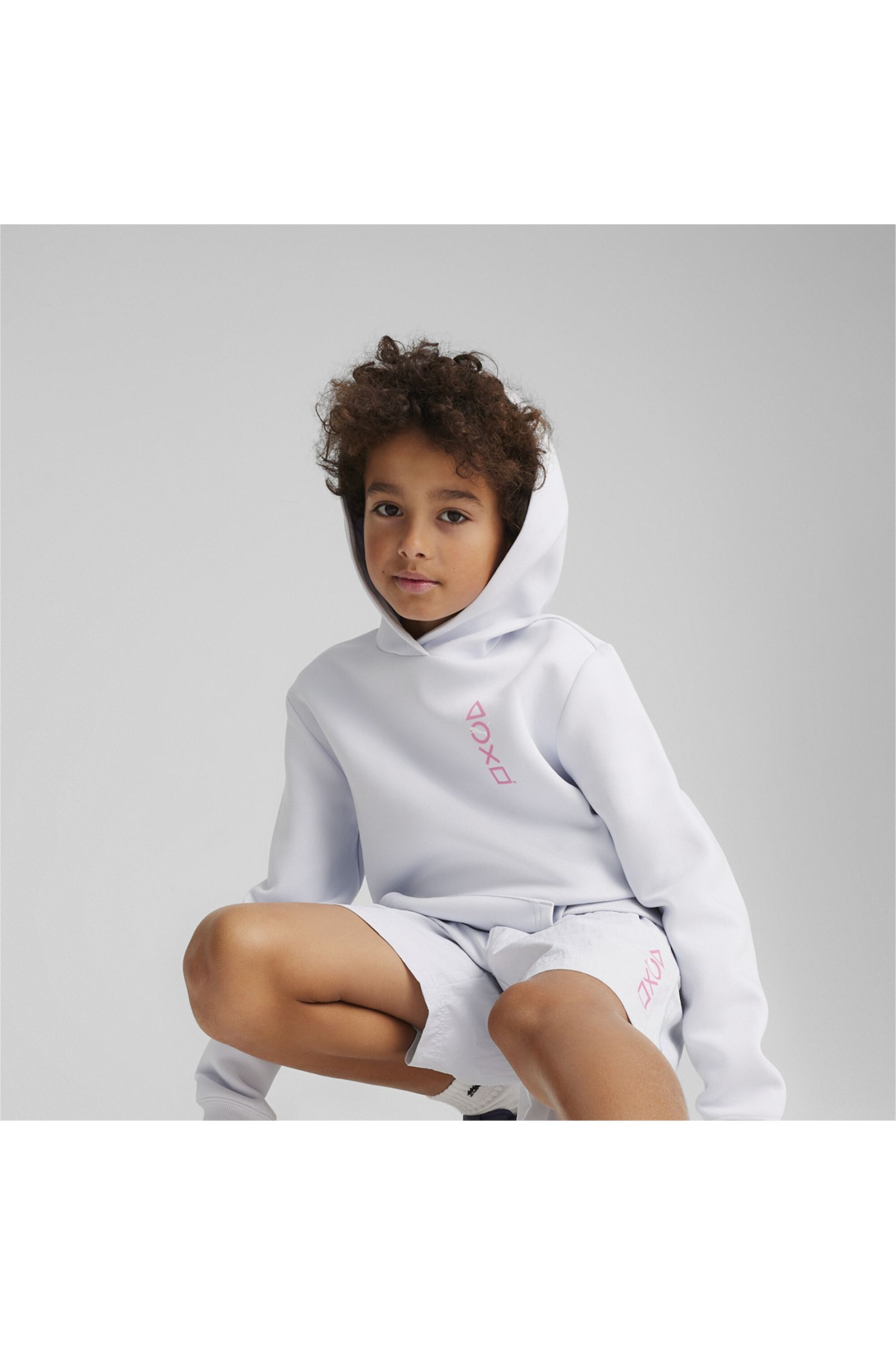 Buy Puma Grey Boys Playstation Youth Hoodie from the Next UK online shop