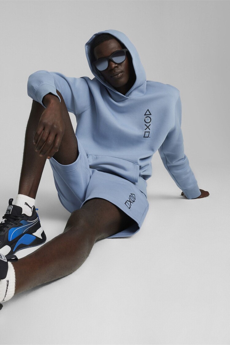 Puma Blue Mens Playstation Hoodie - Image 1 of 7